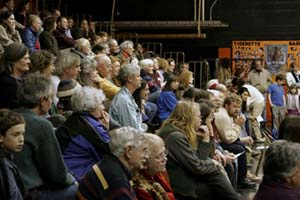 Rally crowd